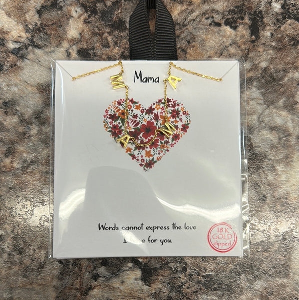 Mama necklace