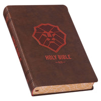 KJV Bible Kid Edition Faux Leather, Brown
