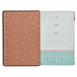 KJV Bible Kid Edition Faux Leather, Brown