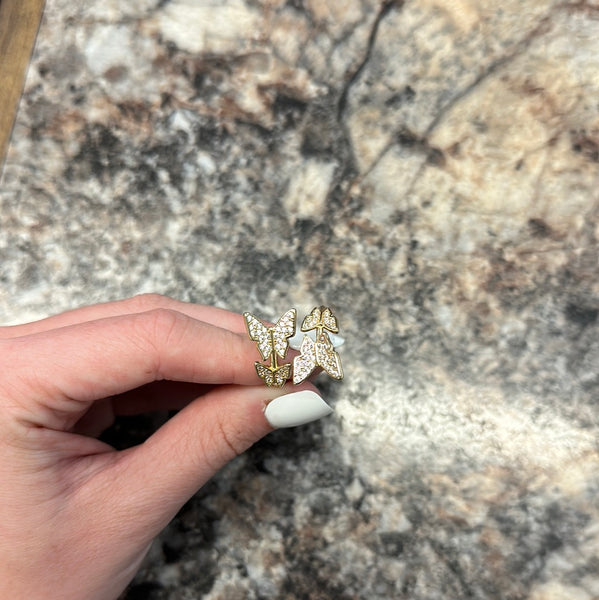 Lauren Kenzie Butterfly Wrap Ring