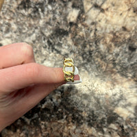 Lauren Kenzie Braided Chain Ring