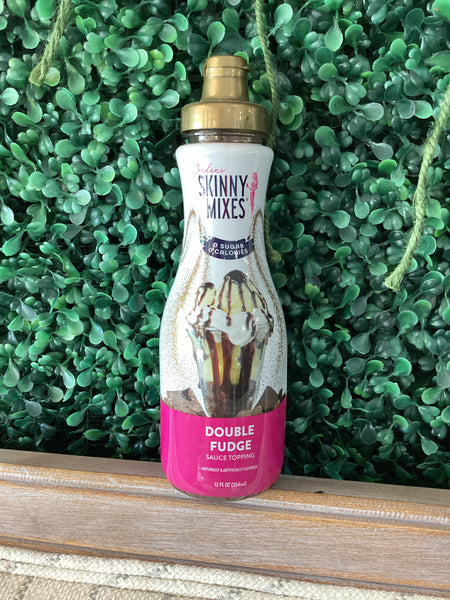 Double fudge sauce skinny syrup