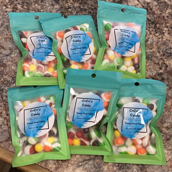 Skittles freeze dried candy small