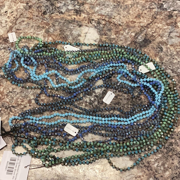 6mm Long Beaded Necklace