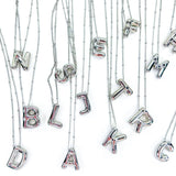 Initial Balloon Bubble 18K Gold Necklace: Gold Filled