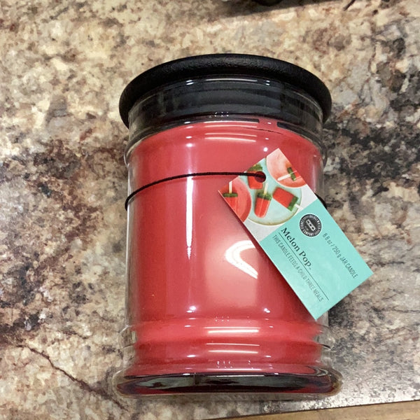 8oz jar candle-melon pop