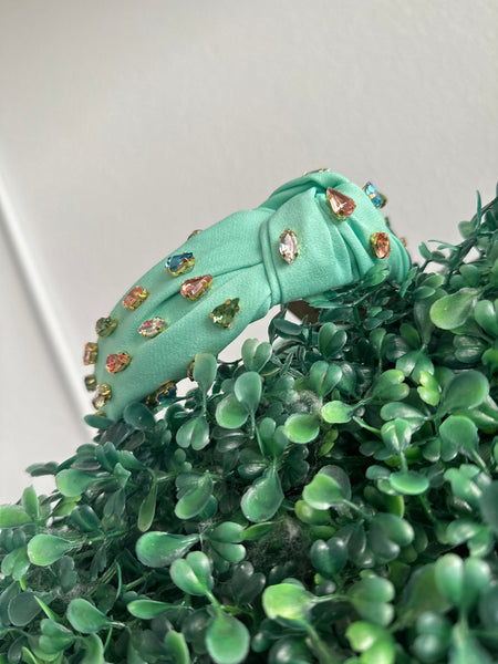 multi stone headband