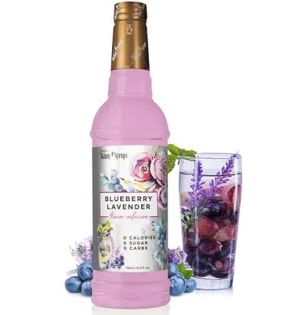 Skinny Syrup Blueberry Lavender
