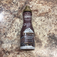 Skinny syrup- dark chocolate espresso sauce