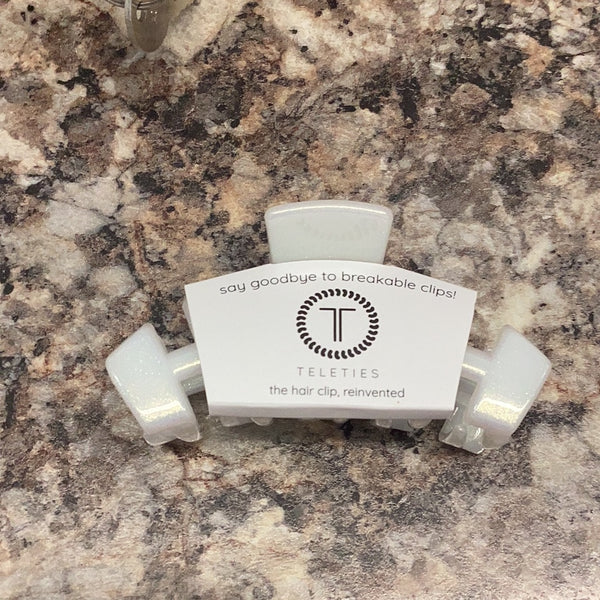Mother of pearl claw clip medium