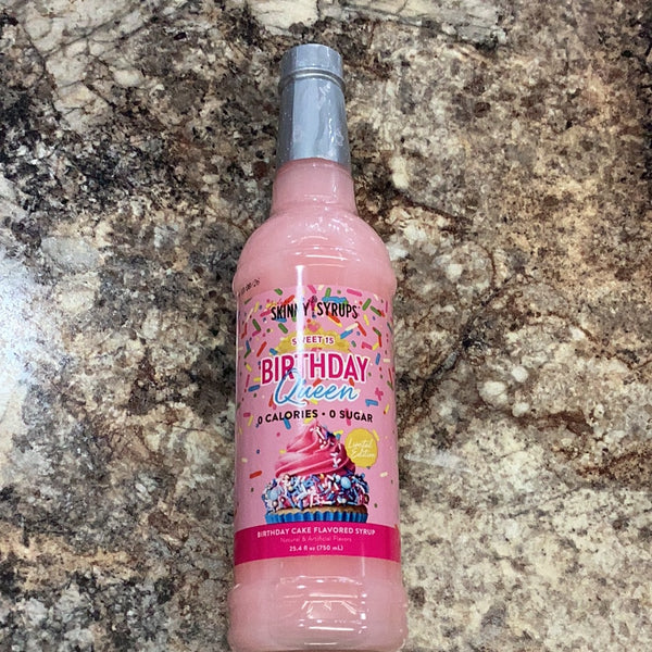 Skinny syrup birthday queen