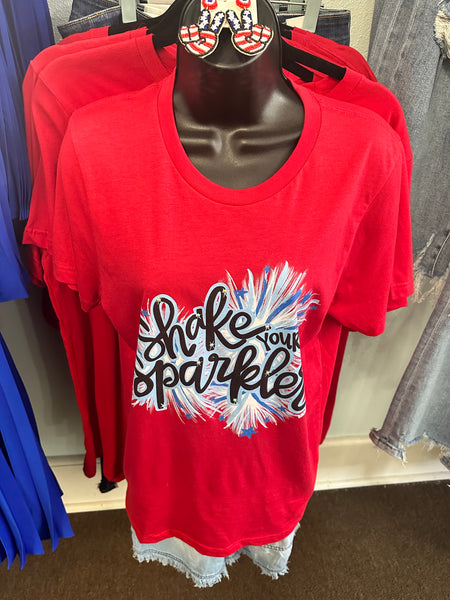 Shake Your Sparkler Dazzle Top