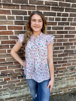 Delicate Floral Top