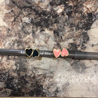 Heart huggie earring