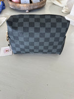 Black makeup bag