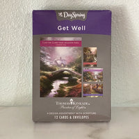 Thomas Kinkade Get Well Boxed Cards