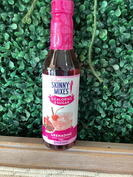 Skinny syrup grenadine 12.7 oz