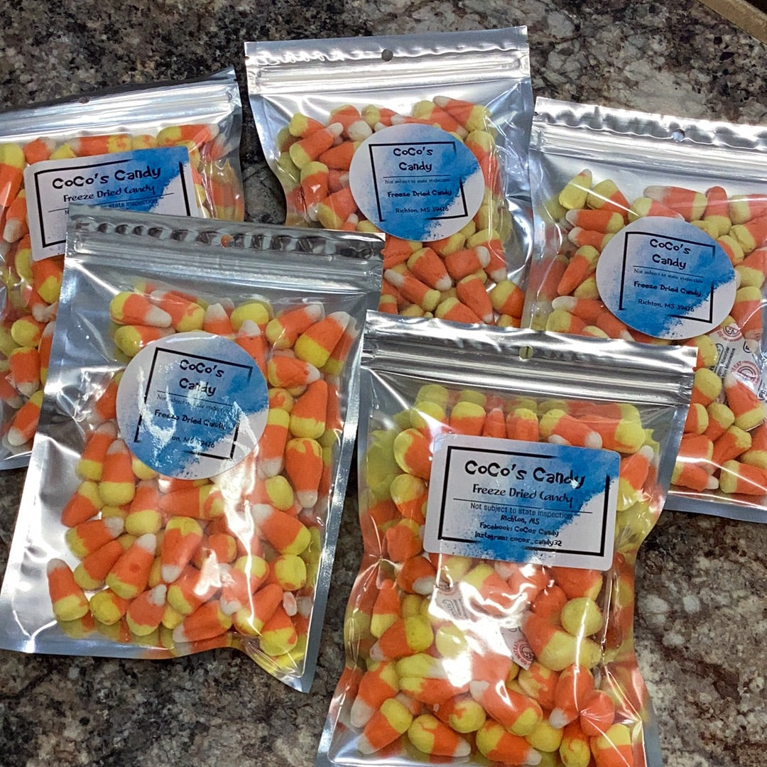 Freeze dried candy corn – Happy Hay Dayz