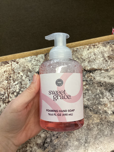 Sweet grace foaming soap