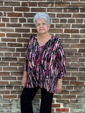 Plum Crazy Leopard Top