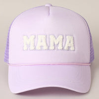 MAMA White Trucker Hat