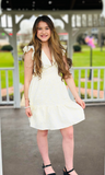 Summertime Sunrise Floral Dress