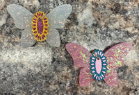 Squash blossom butterfly Freshie