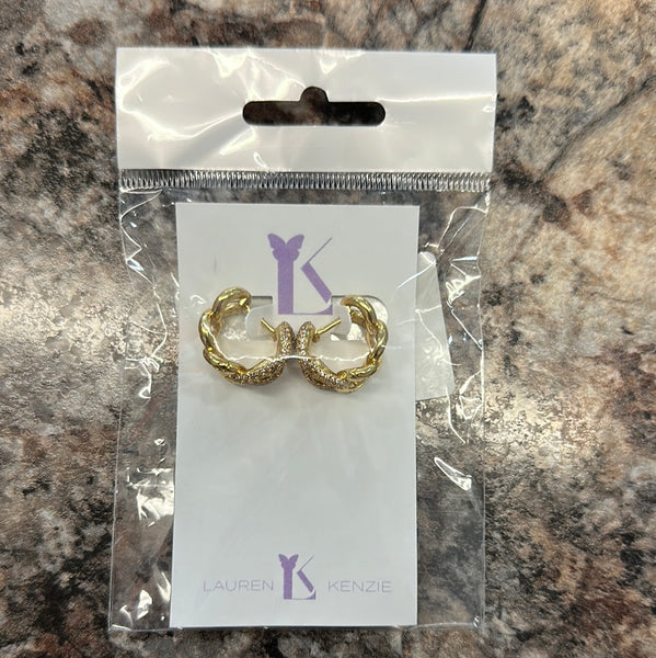 Lauren Kenzie Chain Hoops