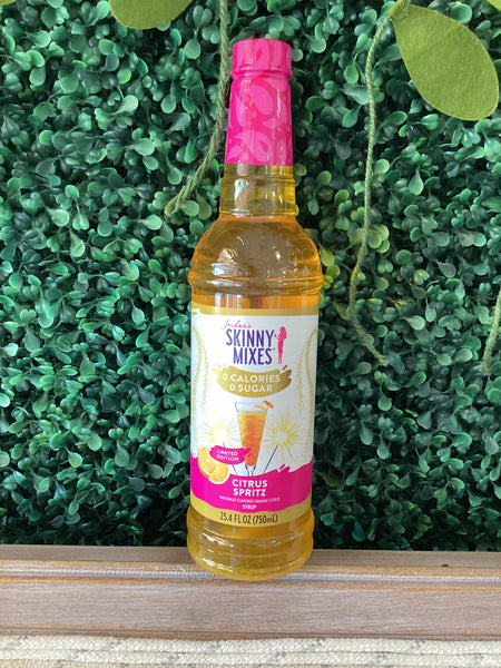Skinny syrup citrus spritz