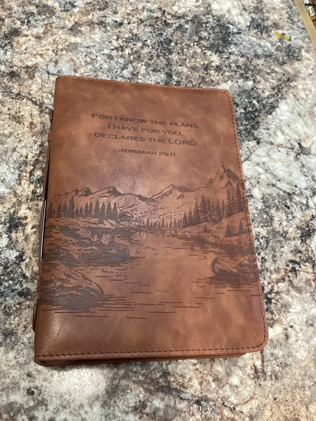 Leather bible cover