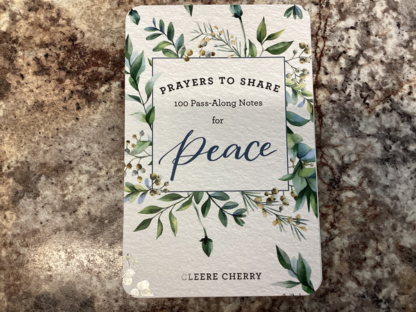 Prayers to share Peace