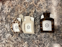 Teletie medium flat square hair clip