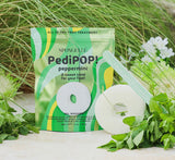 Spongelle Peppermint Pedipop Pedi Buffer and File