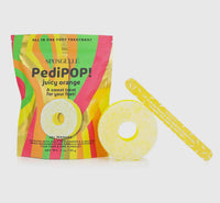 Spongelle Juicy Orange Pedipop Pedi Buffer and File