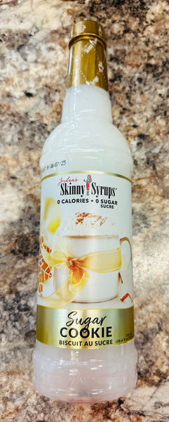 Skinny syrup sugar cookie