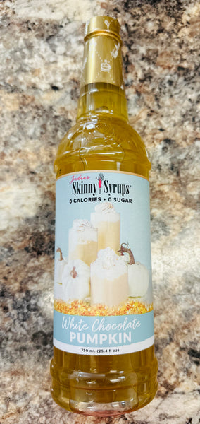 Skinny syrup white chocolate pumpkin