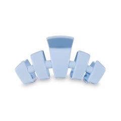 Teletie claw clip clear skies-large