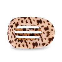 Teletie flat clip blonde tortoise-medium