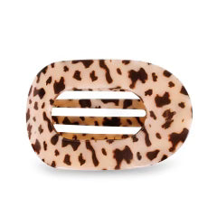 Teletie flat clip blonde tortoise-large