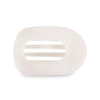 Teletie flat clip almond beige-large