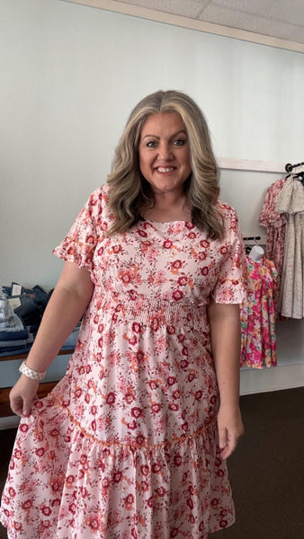 Peachy Floral