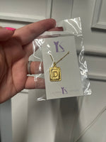 Lauren Kenzie T Initial Necklace