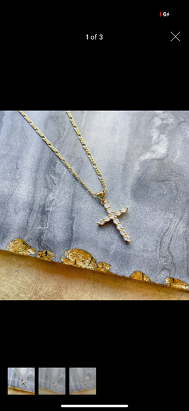 O’Lolly Beth Cross Necklace