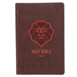 KJV Bible Kid Edition Faux Leather, Brown