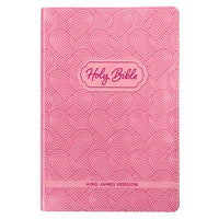 KJV Bible Kid Edition Faux Leather, Light Pink