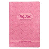 KJV Bible Kid Edition Faux Leather, Light Pink