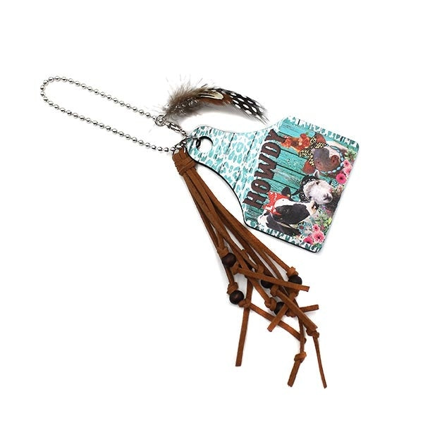 Howdy Car Charm