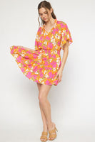 Island Girl Tiered Mini Dress