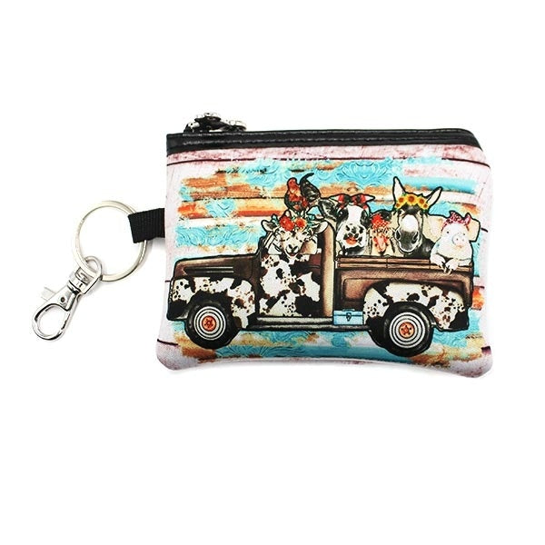 Farm Truck Coin Purse