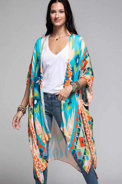 Crystal Cove Aztec Kimono
